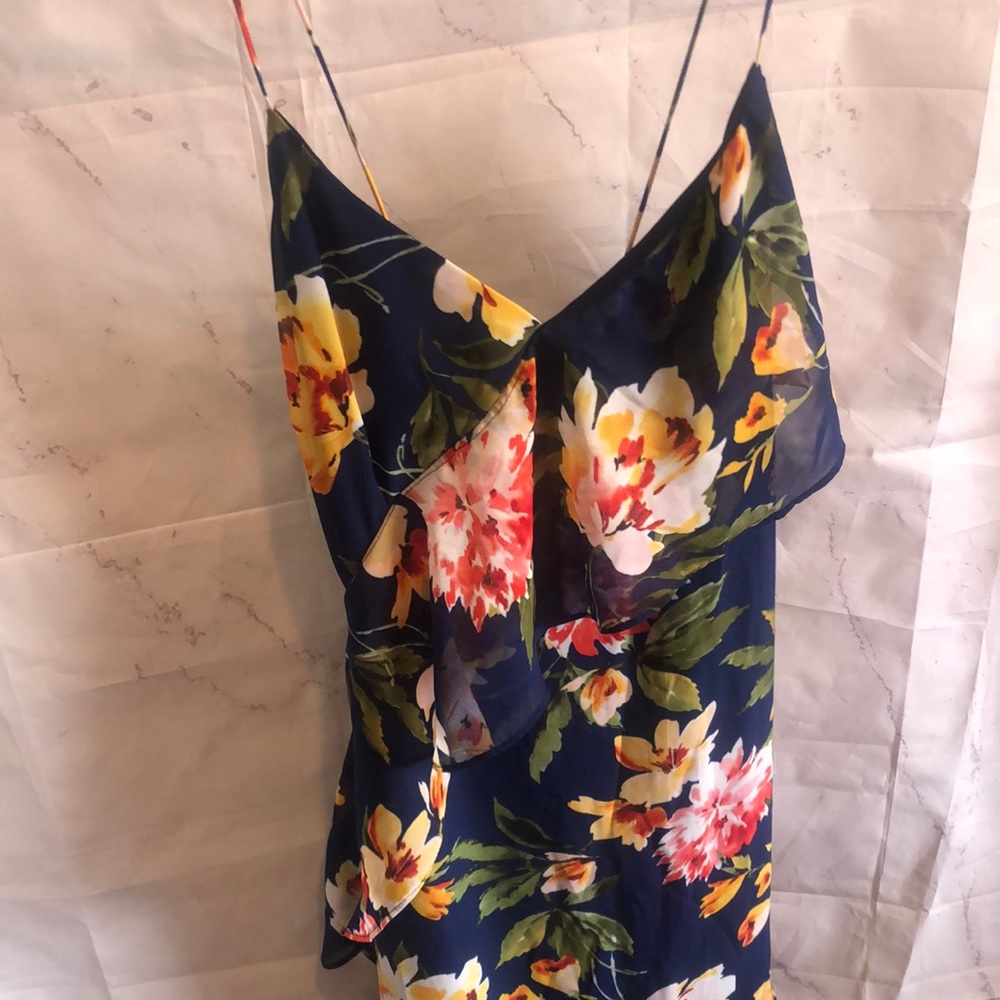 💖3/$20 Lulu’s Floral A-Line Summer Dress Size M